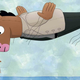 BoJack contemplating a parade balloon styled in his image.